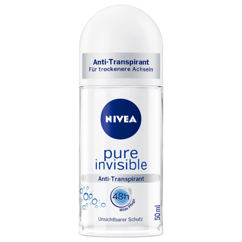 NIVEA Deo Roll-On Pure Invisible Antitranpirant 50ml